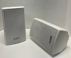 O5w-pr Community I/o5w-pr Indoor Outdoor Loudspeakers Pair - White With Mounts