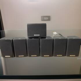 C700 Creative S700/c700 Lucasfilms Speakers S700 Satellite Speaker -set Of 7 With R.c