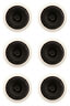 Cs-6r Speakers Round Ceiling Flush In Wall Home Audio 309271176323