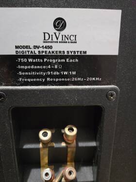 Dv-1450 Da Vinci Speaker