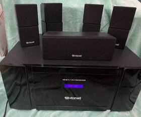 Hd-52 Daneli Acoustics Bluetooth Digital Cinema Tested And Works With Remote