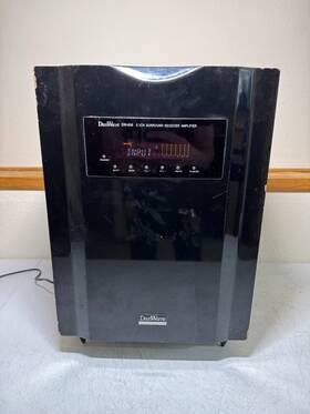 Dw-606 Danwave Powered Subwoofer Home Theater Bass Amplifier Surround Sound 5.1