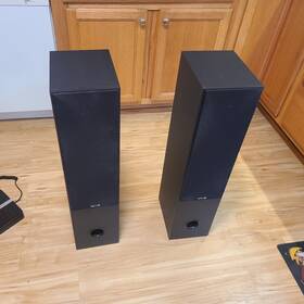 T652 Dayton Audio 848791010163 Dual 6-1/2 Inch 2-way Tower Speaker Pair T652 Dayton Audio 848791010163 Dual 6-1/2 Inch 2-way Tower Speaker Pair