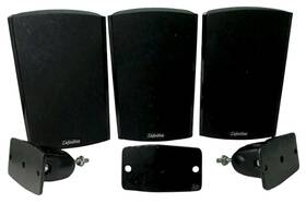 Definitive Technology 093207022654 Lot Of 3 X Promonitor 800 Speakers With Wall Mounts And Manual