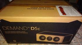 Definitive Technology 747192131845 Demand Series D5c 2-way Center Channel Speaker Black