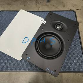Dt6.5lcr Definitive Technology Dt6.5 Lcr In-wall Speaker Used No Box C#1774