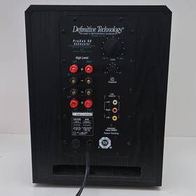 Ra02199 Definitive Technology Prosub 60 Subwoofer Black Wired Automatic Power On/off