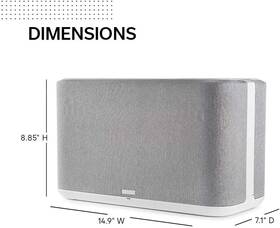 Denon 883795004954 Home 350 Powered Multi-room Audio Speaker White