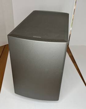 Dsw-s301 Denon Silver 85w 2.1-ch Active Subwoofer For S-301 Tested And Works