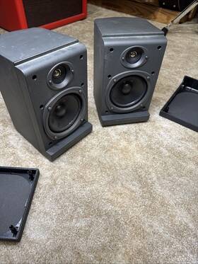 Usc-05m Denon Vintage Bookshelf Monitor Speakers Pair