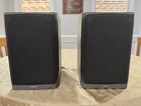 Usc-60 Denon - Pair Of Bookshelf Speakers Good Condition