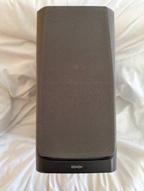 Usc-80 Denon 8 Ohm 60w Bookshelf Speaker Tested Working Black