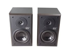 Usc-c35 Denon 2 Way Bookshelf Speakers System Pair -black - Free Shipping
