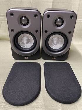 Cs500 Destination Audio 810611015498 Compact Bookshelf Surround Rear Speakers 100 Watts Ef50