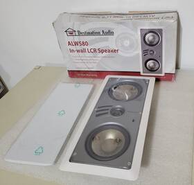 Alw580 Destination Audio In-wall Lcr Speaker With Dual 5-1/4 Inch Matrix Woofer 160 W