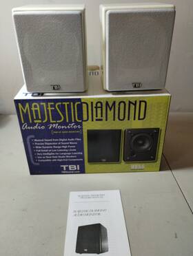 Hd55 Diamond Tbi Majestic Audio Monitor Speaker Set Pro Md-1 Consumer Monitors