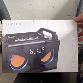 Dd-02 Dindin Portable Bluetooth Speaker 10w 3 Inch Driver 2.0 Channel Black