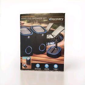 19052 Discovery Wireless Speaker Set Indoor/outdoor White High Quality
