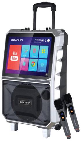 Kb-85r Dolphin Audio - Bluetooth Portable Karaoke
