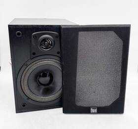 Ls205eb Dual Electronics 827204209011 5.25 Inch 2 Way Bookshelf Speaker 160w Wood Grain Black