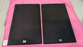 Ls252eb Dual Electronics 2x Oem Speaker Grills Only Black Good Condition