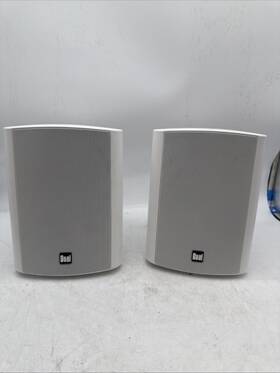 Lu50pw Dual Electronics Pair Loudspeakers -white