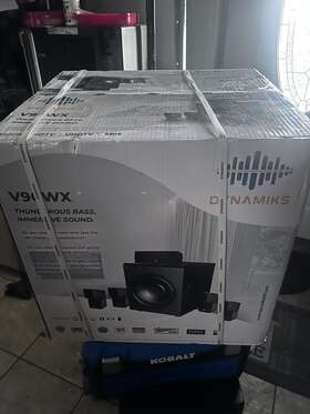 V90wx Dynamik Brand New Dynamiks Surround Sound System In Box Msrp Is 2800