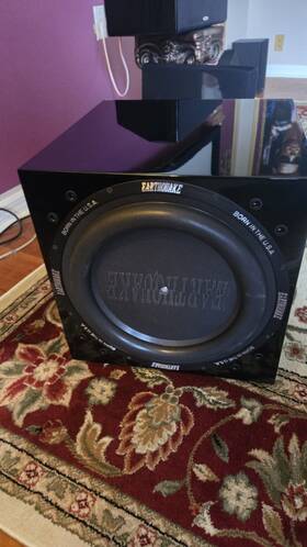 Mk-15 Earthquake Sound Supernova Piano Finish 1200 Watt King Of Subs No Reserve