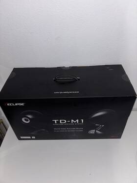 Td-m1 Eclipse White Wireless Speaker System Tested Working With Original Box