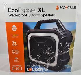 Gdi-explrxl01 Ecoxgear Outdoor Bluetooth Speaker Portable Waterproof 80db 40 Watt Wireless Rechargeable