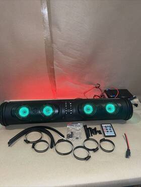 Gdi-exsndxtr01 Ecoxgear Se26 Bluetooth Soundextreme Soundbar With Rgb Lighting