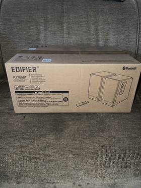 R1700bt Edifier 923520265862 Brown Pair Of Active Bluetooth Speakers 66 Watts - Wood Color