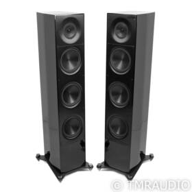 Af-61 Elac Adante Floorstanding Speakers Gloss Black Pair Af-61 Elac Adante Floorstanding Speakers Gloss Black Pair