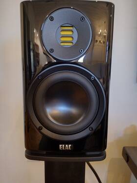 Bs-283 Elac Solano Bs283 Bookshelf Speakers Pair Black