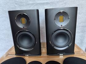 Bs243.4-sb Elac Bookshelf Speakers - Satin Black -pair