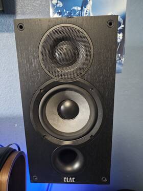 Db52bk Elac 2.0 B5.2 2 Channel Wired Bookshelf Speakers - Black