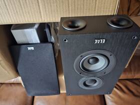 Dow42bk Elac Debut 2.0 Ow4.2 80w On-wall Speaker Pair In Mdf Cabinet - Black Ash
