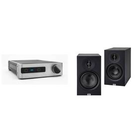 Elacbdl241004-02 Elac Ds-a101-g - Discovery Amplifier With Wi-fi Grey And Db63-bk Deb