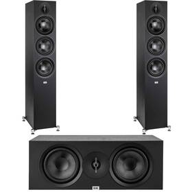 Elacbdl241004-15 Elac - Two Df63-bk Debut 3.0 6.5 Inch Floor Speaker Black And Dc63-bk