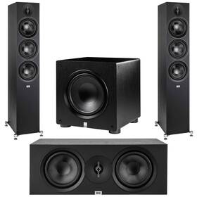 Elacbdl241004-17 Elac - Two Df63-bk Debut 3.0 6.5 Inch Floor Speaker Black Dc63-bk Deb