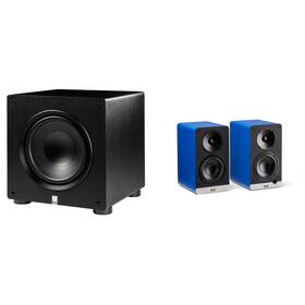 Elacbdl241004-24 Elac Dcb41-bl - Debut Connex 4.5 Inch Powered Speakers Blue Pair And Ps35