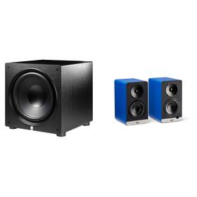 Elacbdl241004-25 Elac Dcb41-bl - Debut Connex 4.5 Inch Powered Speakers Blue Pair And Ps50
