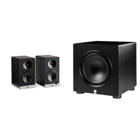 Elacbdl241004-27 Elac Dcb41-bk - Debut Connex 4.5 Inch Powered Speakers Black Pair And Ps3