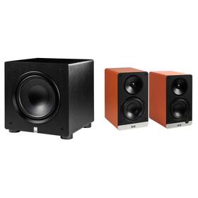 Elacbdl241004-34 Elac Dcb41-or - Debut Connex 4.5 Inch Powered Speakers Orange Pair And Ps