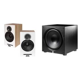 Elacbdl241004-50 Elac Dbr62-w - Debut Reference 6.5 Inch Bookshelf Speakers White Pair And