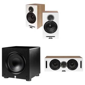 Elacbdl241004-54 Elac Dbr62-w - Debut Reference 6.5 Inch Bookshelf Speakers White Pair Dc