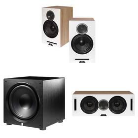 Elacbdl241004-56 Elac Dbr62-w - Debut Reference 6.5 Inch Bookshelf Speakers White Pair Dc