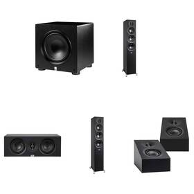 Elacbdl241112-06 Elac Df53-bk - Debut 3.0 5.25 Inch Floor Speaker Black Pair Da43-bk Deb