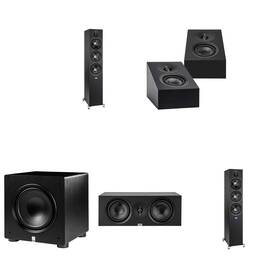 Elacbdl241112-08 Elac Df63-bk - Debut 3.0 6.5 Inch Floor Speaker Black Pair Da43-bk Debu