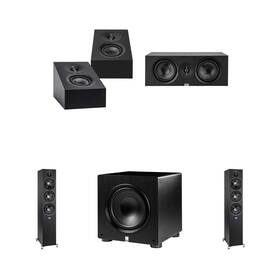 Elacbdl241112-09 Elac Df63-bk - Debut 3.0 6.5 Inch Floor Speaker Black Pair Da43-bk Debu